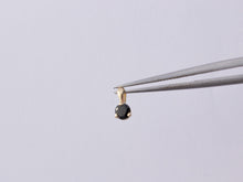 Itty-Bitty 3mm Diamond Charm/Necklace | 14k Yellow Gold