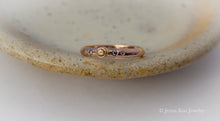 Enchant | 14k Rose Gold | Sapphire and Diamond Ring {Size 6.25}