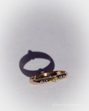 Enchant | 14k Rose Gold | Sapphire and Diamond Ring {Size 6.25}