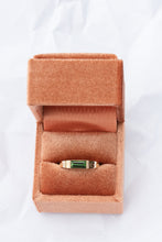 Verdant | Green Tourmaline Ring in 14k Gold {Matte or High Shine}