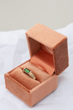 Verdant | Green Tourmaline Ring in 14k Gold {Matte or High Shine}